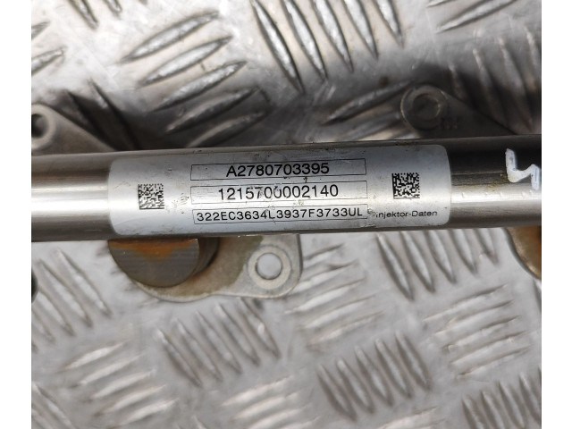 Топливная рампа A2780780845, A2780703395   Mercedes-Benz CLS C218 X218   для двигателя M 278.922