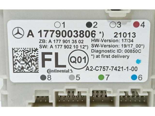 Блок управления A1779003806   Mercedes-Benz A W177 AMG