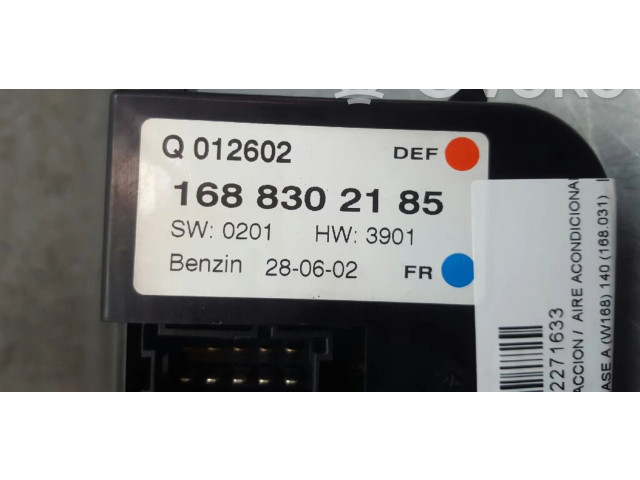 Блок управления климат-контролем 1688302185 Mercedes-Benz A W168