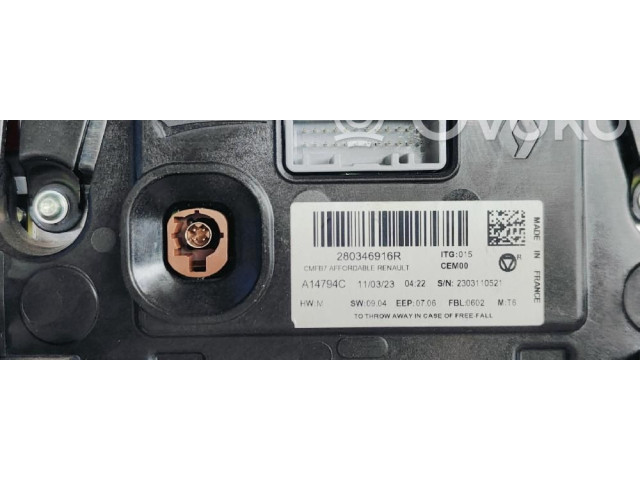 Дисплей 280346916R Renault Clio V