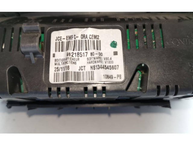 Дисплей 9821851780 Citroen Berlingo