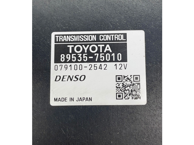 Блок управления коробкой передач 8953575010, 0791002542   Toyota Prius (XW30)
