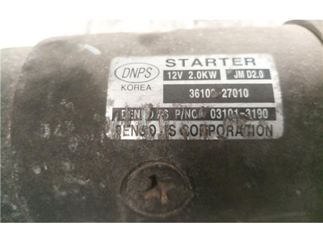 Zpětné zrcátko Hyundai Tucson JM 2005 D4EA, 3610027010