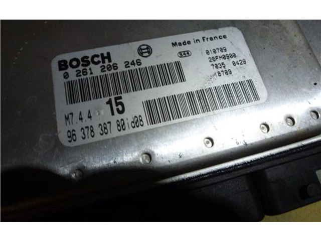 Turbodmychadlo Блок управления двигателем ECU Peugeot 106