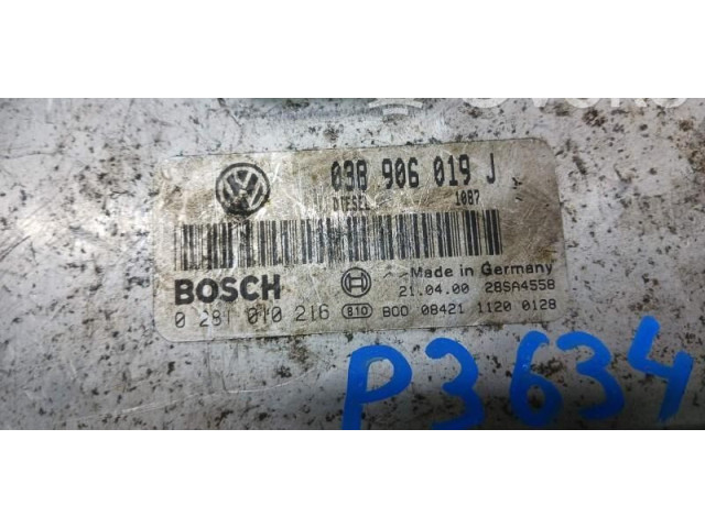 Řídící jednotka 0281010216, 038906019J Seat Alhambra (Mk1) 2001
