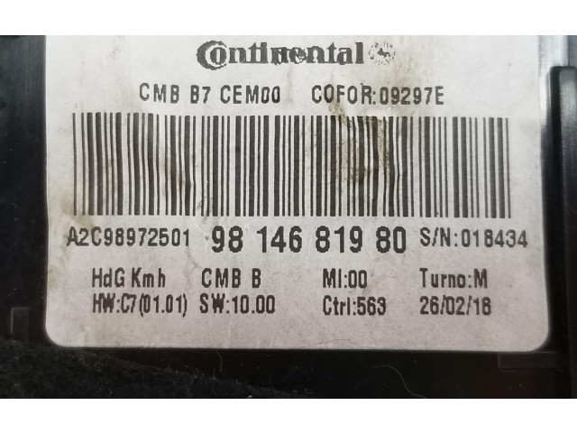 Панель приборов 9814681980, 9812834180   Citroen DS4       