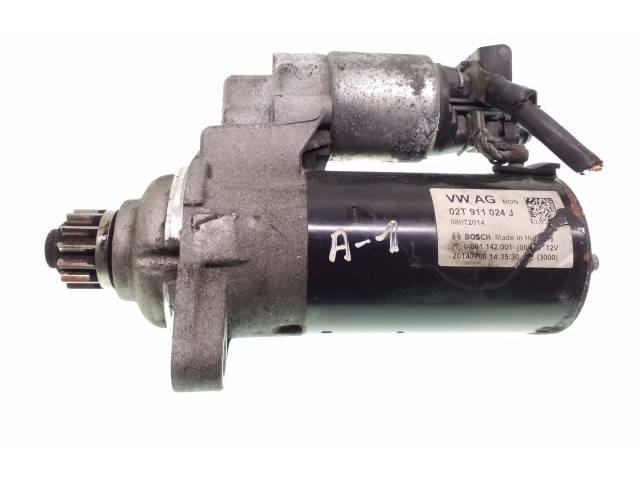 Стартер  02T911024J, 0001142001   Audi A1