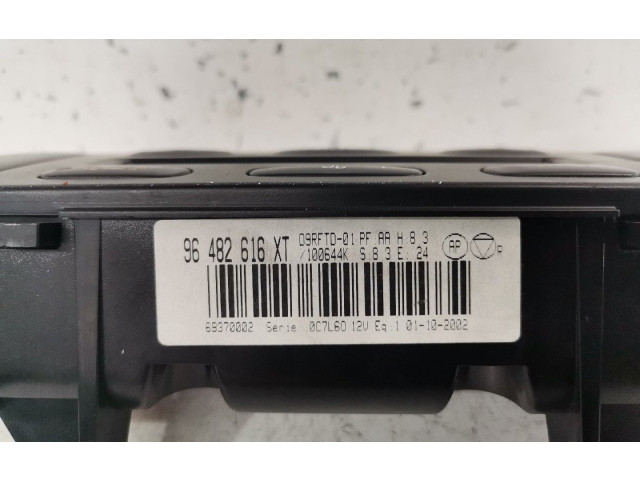 Блок управления климат-контролем 96482616XT, 69370002   Peugeot 406