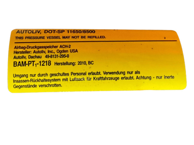 Боковая подушка безопасности 6062875, 116508500   Jeep Patriot