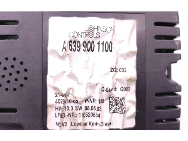 Блок управления двигателя A6399001100, 110520534   Mercedes-Benz Vito Viano W639