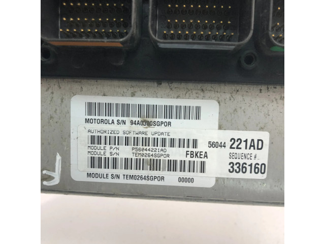 Блок управления двигателем Блок управления 56044221AD   Jeep Cherokee III KJ