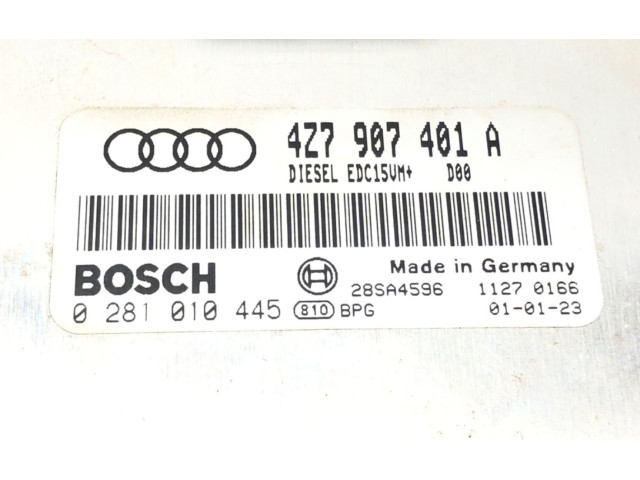 Блок управления двигателем ECU    Audi A6 Allroad C5