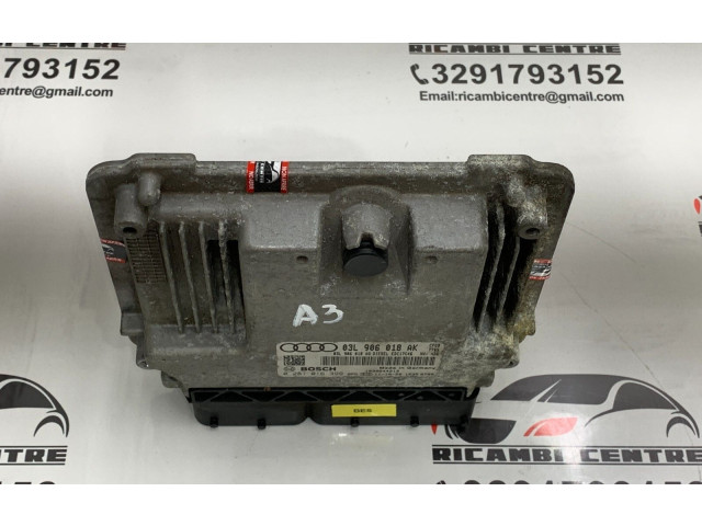 Блок управления двигателем Блок управления 03L906018AK, 0281016399   Audi A3 8Y