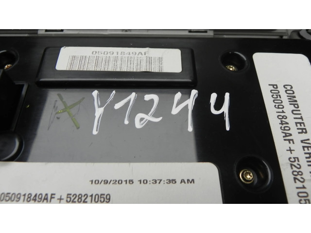 Блок управления климат-контролем P05091849AF   Jeep Grand Cherokee