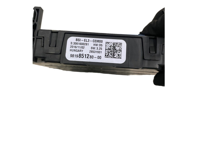 Комплект блоков управления 9809447980   Peugeot Expert