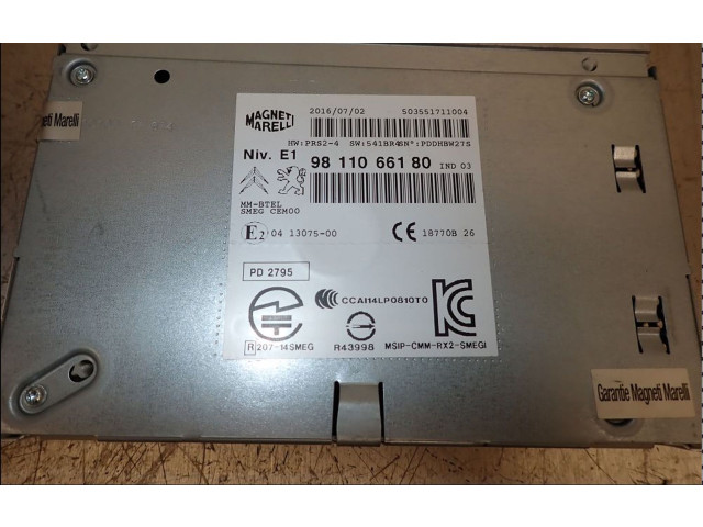 Радио/ проигрыватель CD/DVD / навигация 1613466280 Peugeot 208