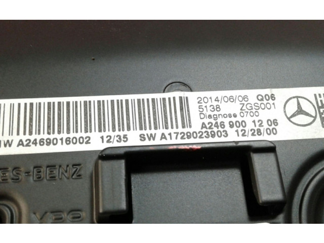 Дисплей    A2469001206   Mercedes-Benz GLA W156