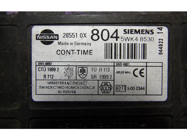 Pojistková skříňka 285510X804, 5WK48530 Nissan Terrano 2010