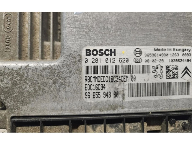 Řídící jednotka 9665594380 Citroen Berlingo 2008