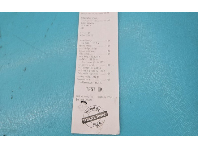 Генератор IMPRK1417142   Volvo V70      