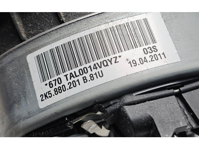 Подушка безопасности водителя 2K5880201B Volkswagen Caddy