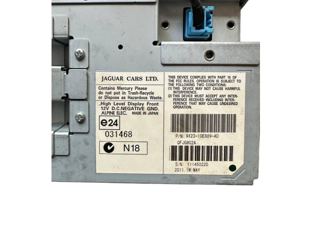 Дисплей    9X2310E889AD, 111450220   Jaguar XF