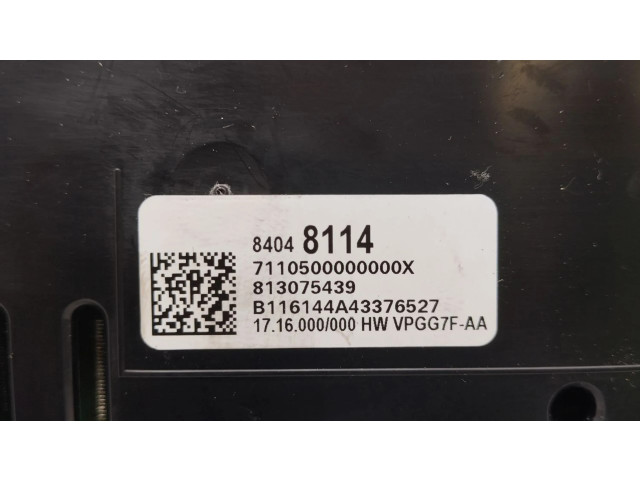 Přístrojová deska Chevrolet Corvette 2016 84048114