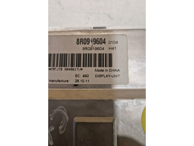 Дисплей 8R0919604, 8R0919604A Audi Q5 SQ5