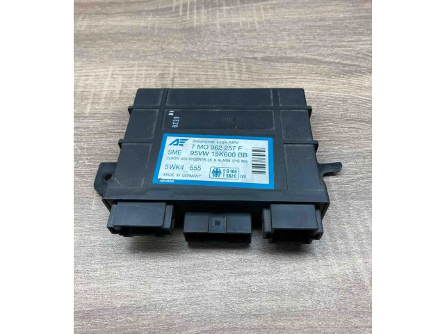 Блок комфорта 7M0962257F, 95VW15K600BB Seat Alhambra (Mk1)