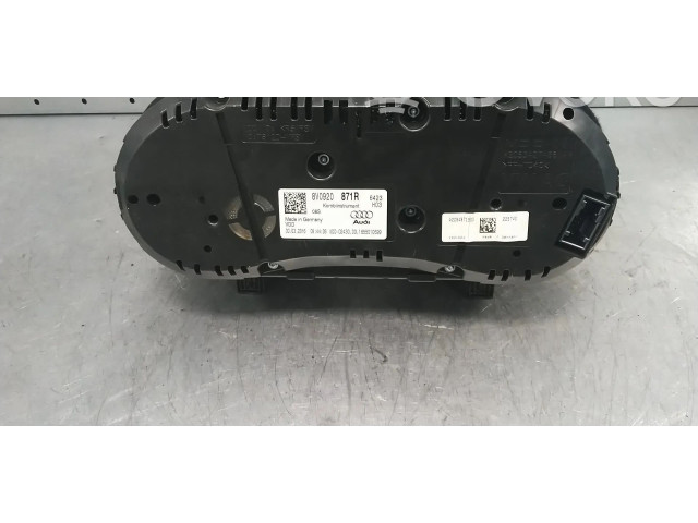 Панель приборов 8V0920871R   Audi A3 S3 8V       