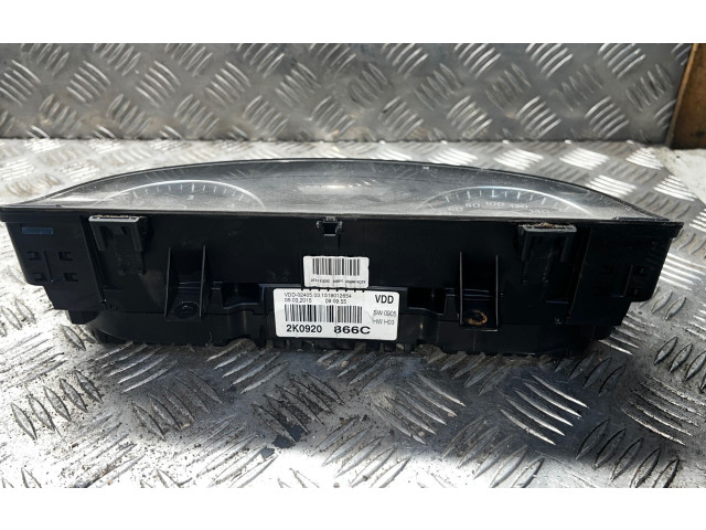 Панель приборов 2K0920866C Volkswagen Caddy