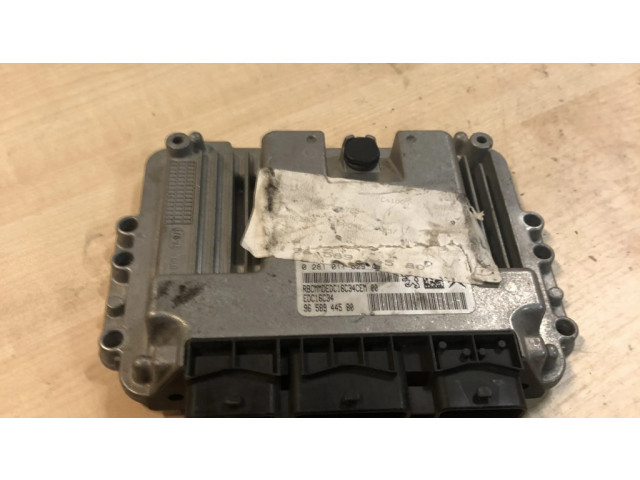 Блок управления двигателя 0281011629, 9658944580   Citroen C4 I