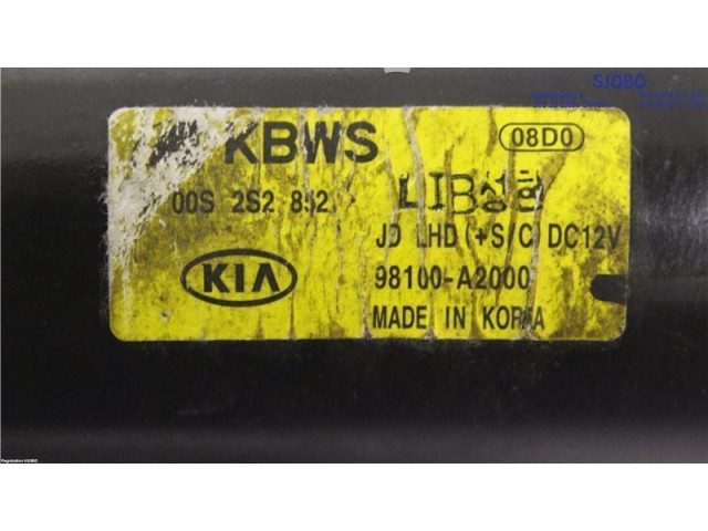 Моторчик дворников 98110A2000, 98100-A2000    KIA Ceed