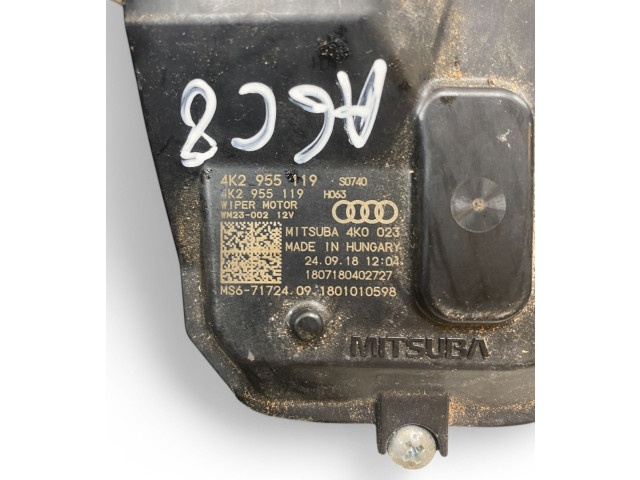 Двигатель стеклоочистителей 4K2955119   Audi A6 S6 C8 4K