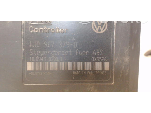 Блок АБС 1J0907379D, 1J0614117B   Audi  A3 S3 8L  1996 - 2003 года