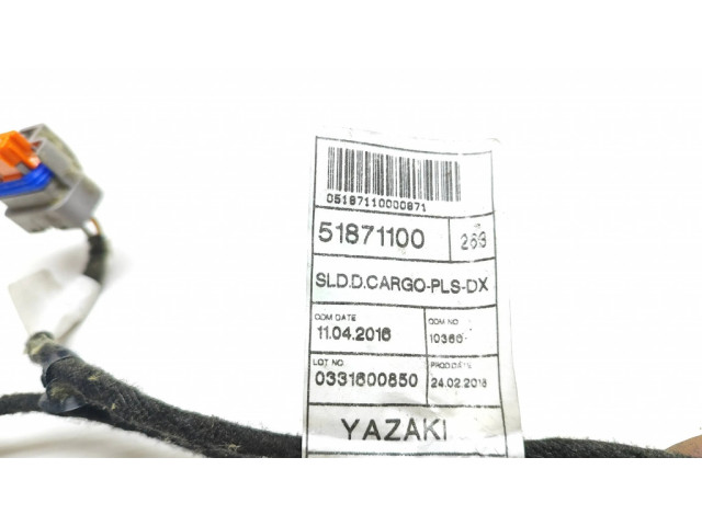 Проводка боковых раздвижных дверей