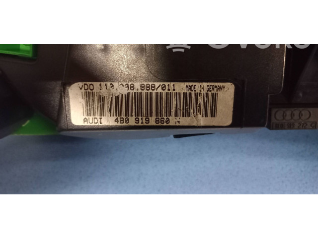 Панель приборов 4B0919860N, 113008888011 Audi A6 S6 C5 4B