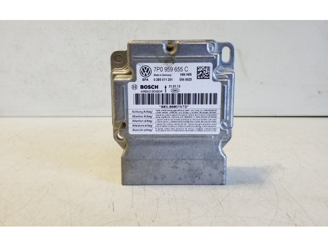 Блок подушек безопасности 7P0959655C, 0285011201   Porsche Cayenne (92A)