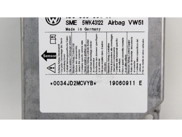 Блок подушек безопасности 1C0909605A Volkswagen Transporter - Caravelle T5