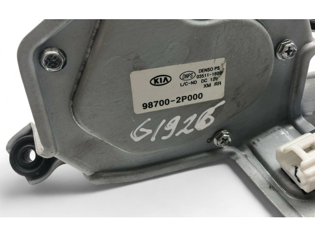 Моторчик заднего дворника 987002P000    KIA Sorento