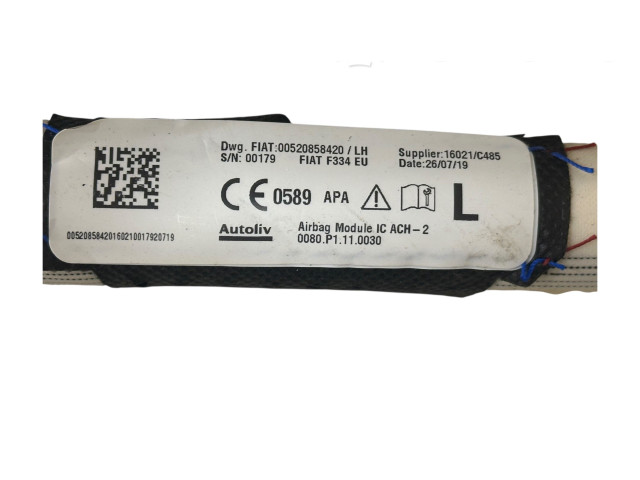Боковая подушка безопасности 00520858420   Fiat 500X