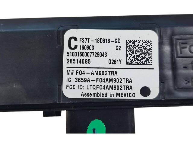 Блок управления FS7T18D816, FS7T18D816CD   Ford Fusion II