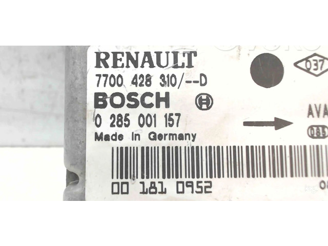 Блок подушек безопасности 7700428310   Renault Clio I