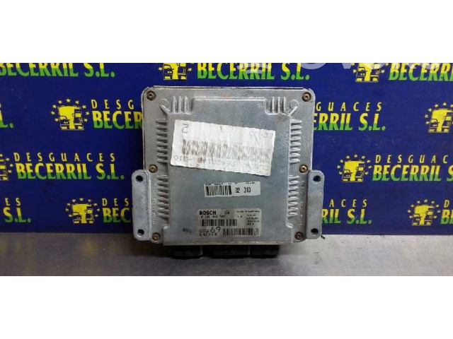 Блок управления двигателя 9642014880, 0281010592 Peugeot 306