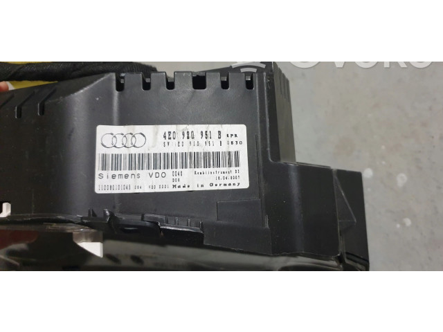 Přístrojová deska Audi A8 S8 D3 4E 2008 4E0920900E