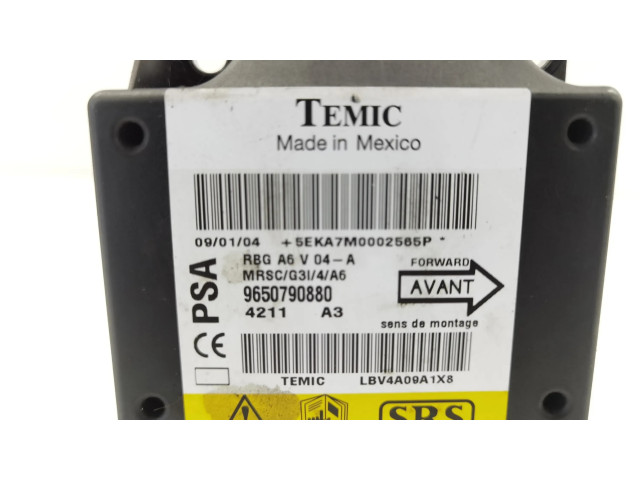 Блок подушек безопасности 9650790880   Citroen C2