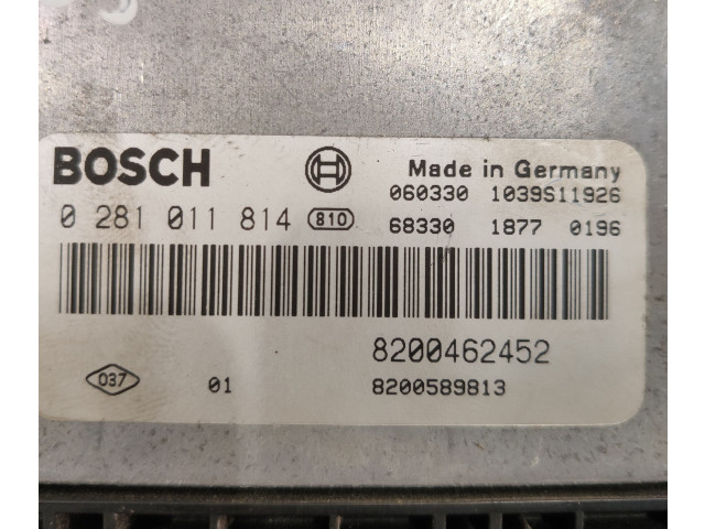 Комплект блоков управления 8200462452, 8200412549 Renault Scenic II - Grand scenic II