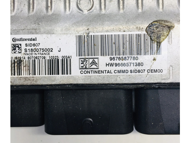 Блок управления двигателя 9676587780   Peugeot 5008