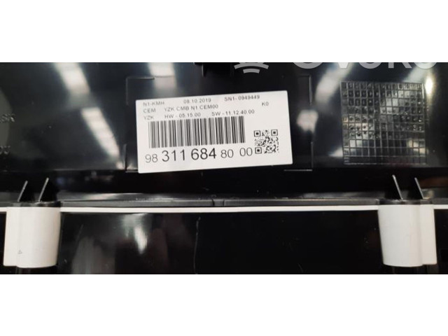 Přístrojová deska Toyota Proace 2019 9831168480