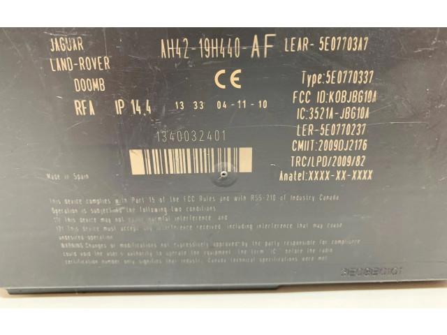 Другие блоки управления / модули AH4219H440 Rover Land Rover